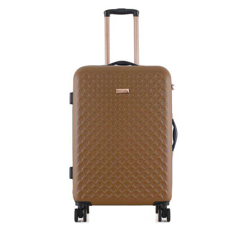 Mittlerer Koffer Semi Line T5721-2 Beige von Semi Line