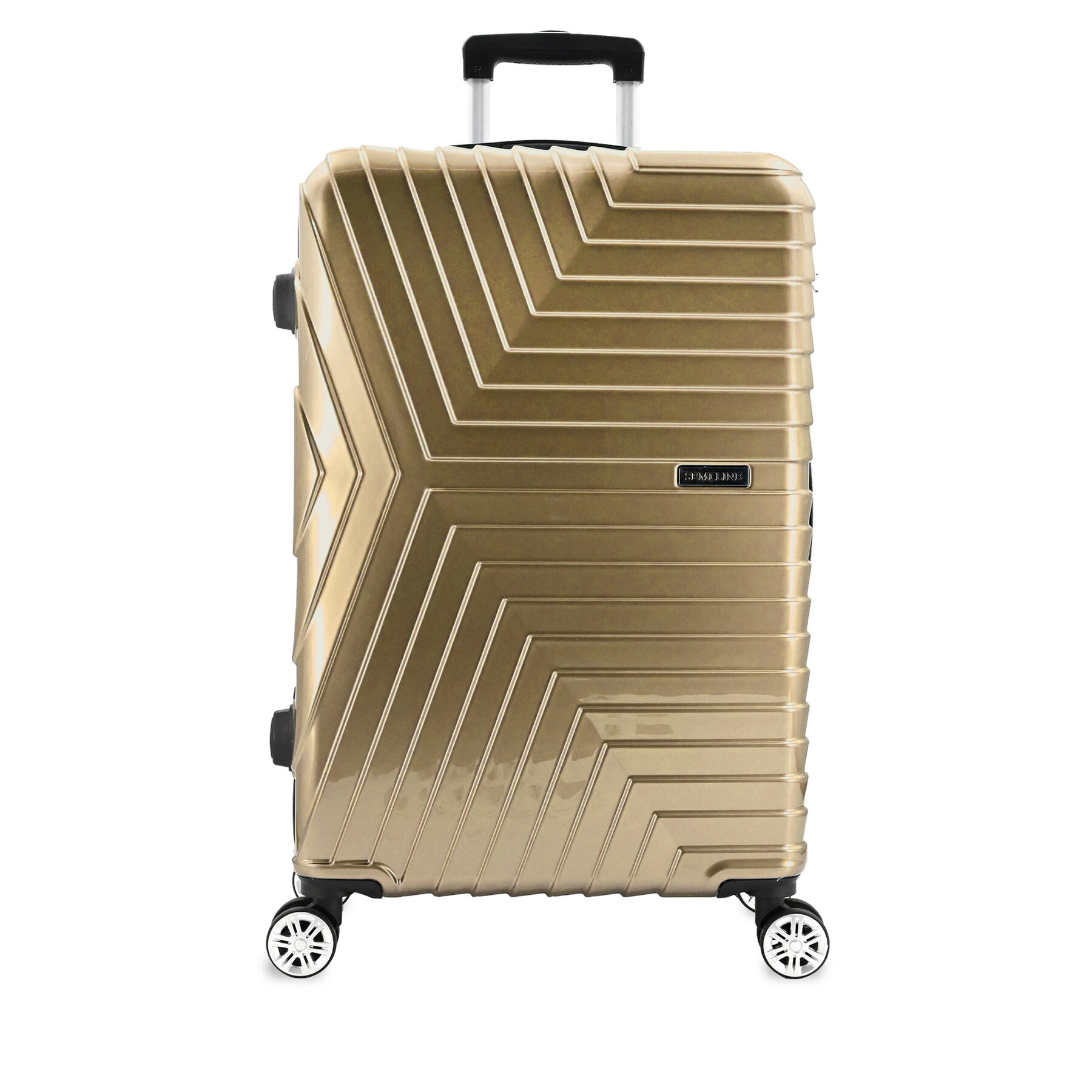 Mittlerer Koffer Semi Line T5763-2 Goldfarben Mittlerer Koffer Semi Line T5763-2 Goldfarben von Semi Line