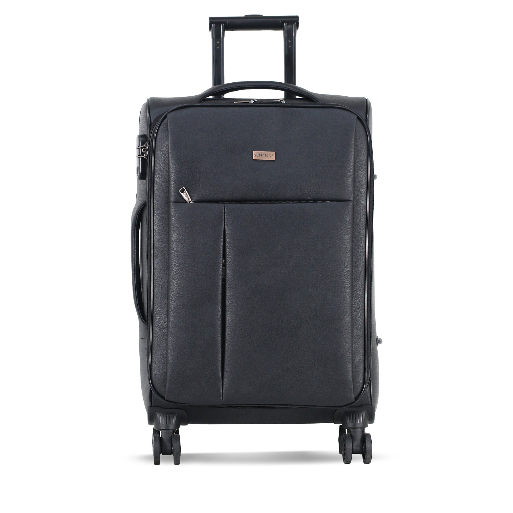 Mittlerer Koffer Semi Line T5774-2 Schwarz Mittlerer Koffer Semi Line T5774-2 Schwarz von Semi Line