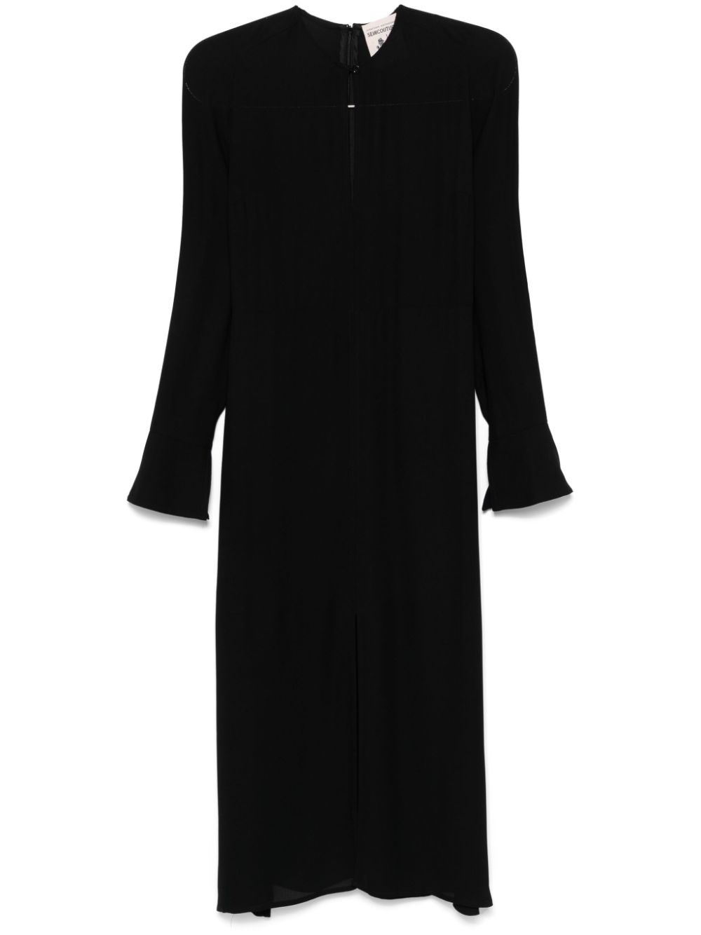 Semicouture Apolline midi dress - Black von Semicouture