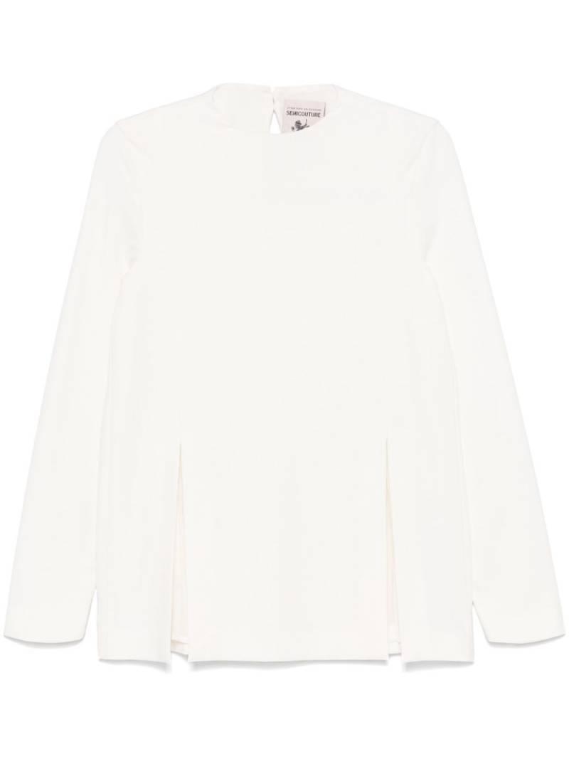 Semicouture Bastienne blouse - White von Semicouture