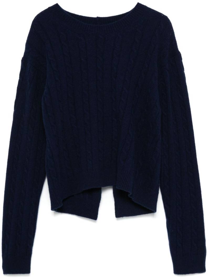 Semicouture Camilla sweater - Blue von Semicouture