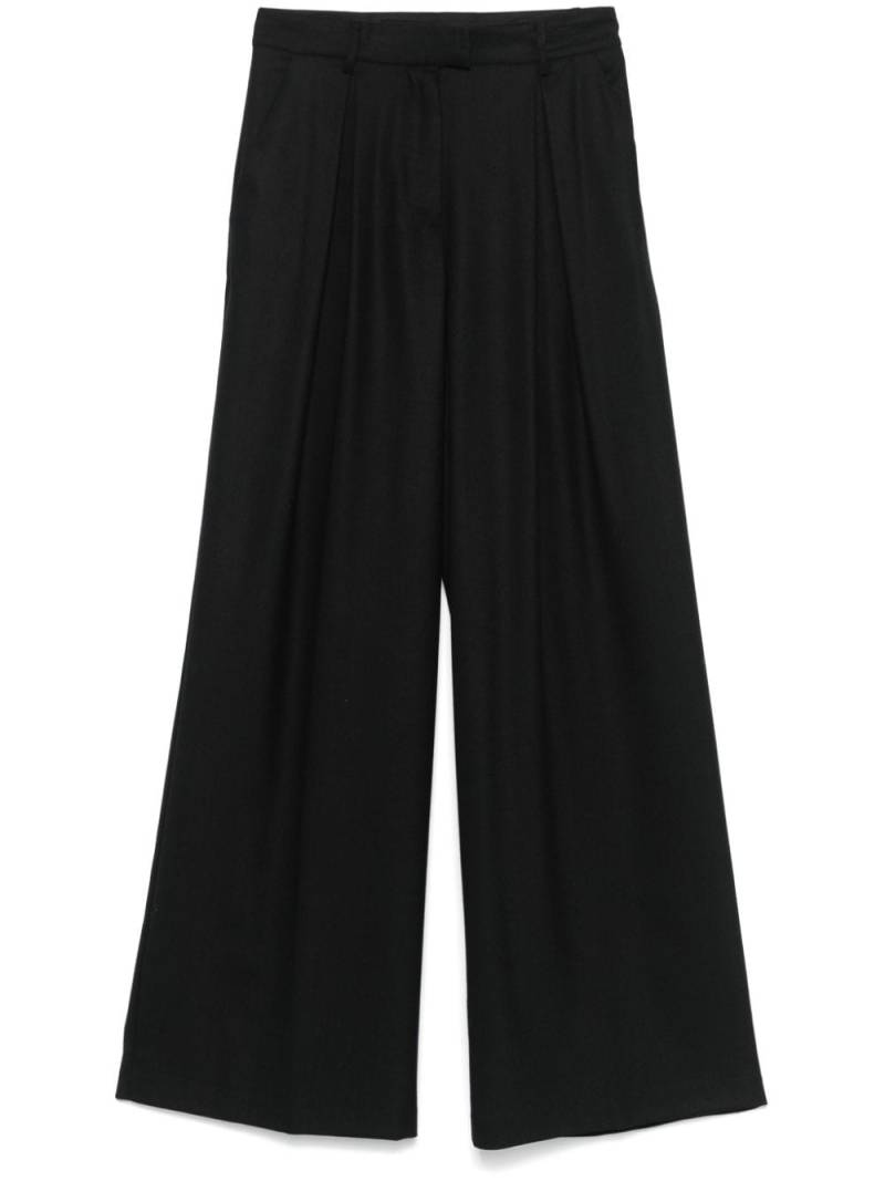 Semicouture Jacob palazzo pants - Black von Semicouture