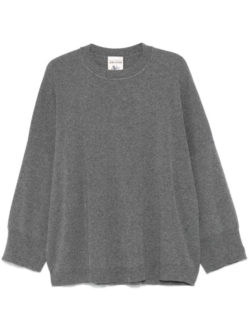 Semicouture Vanessa sweater - Grey von Semicouture