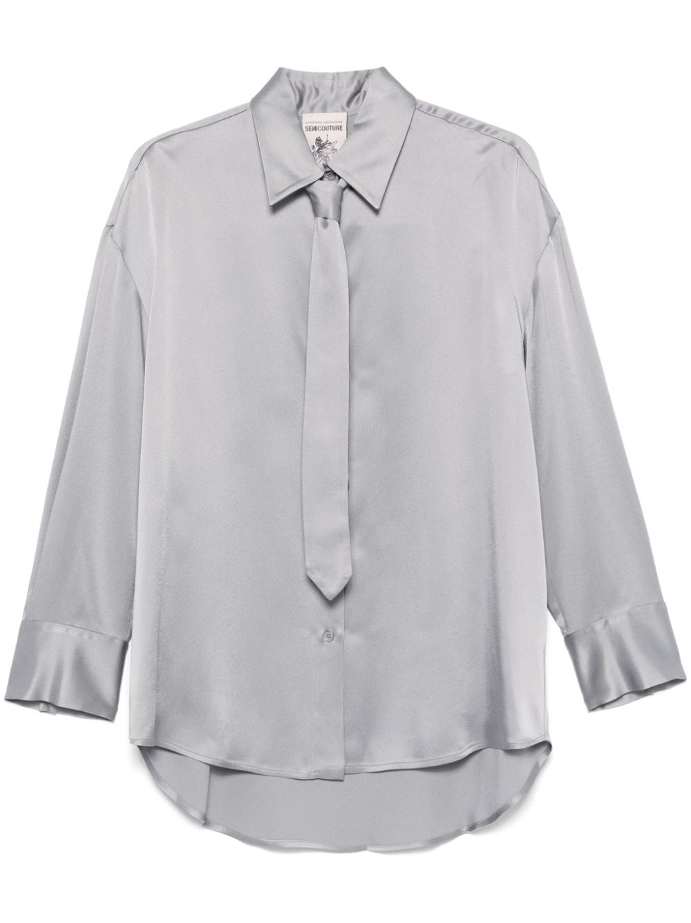 Semicouture Zoe shirt - Grey von Semicouture