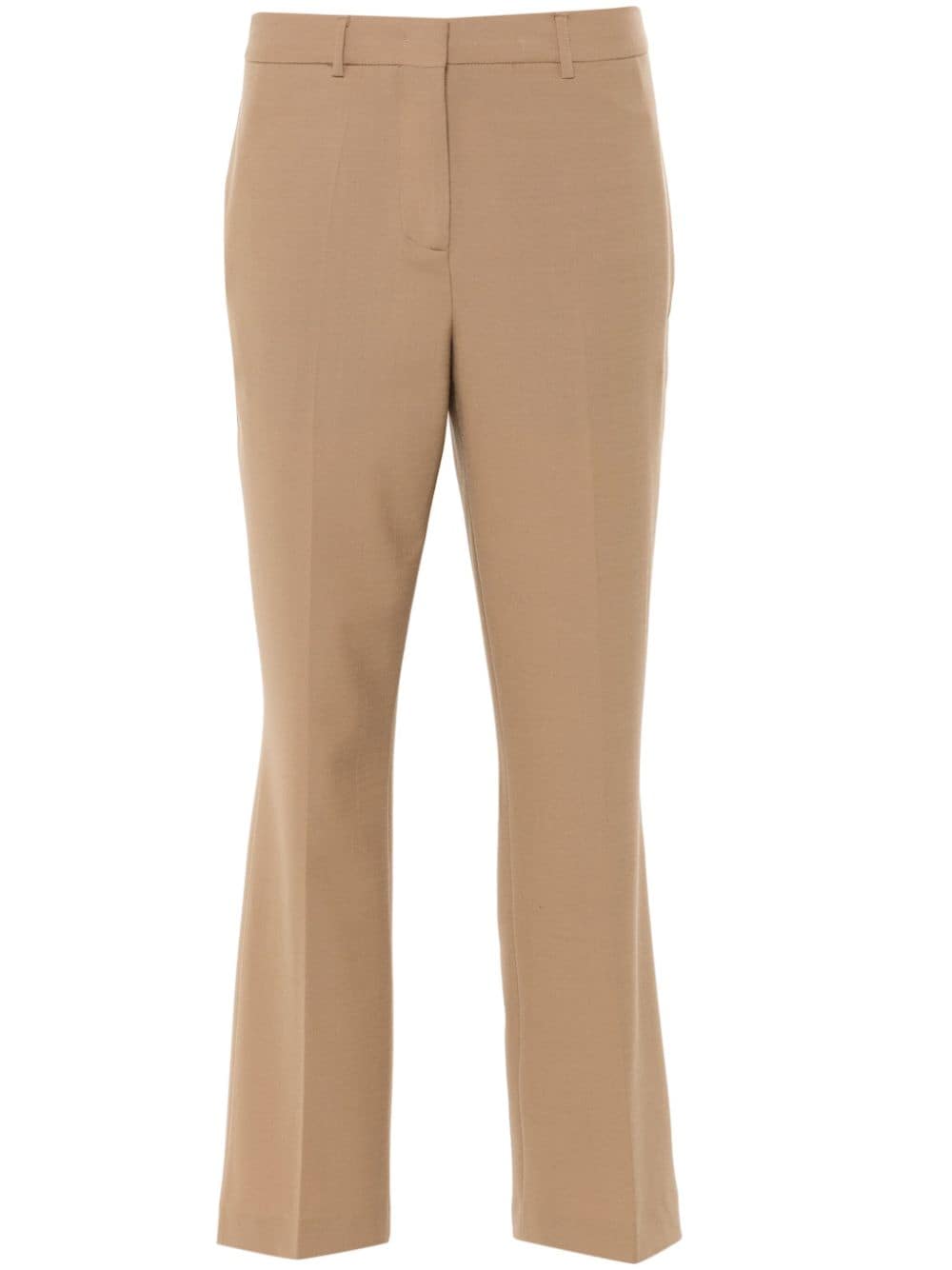 Semicouture cropped trousers - Neutrals von Semicouture