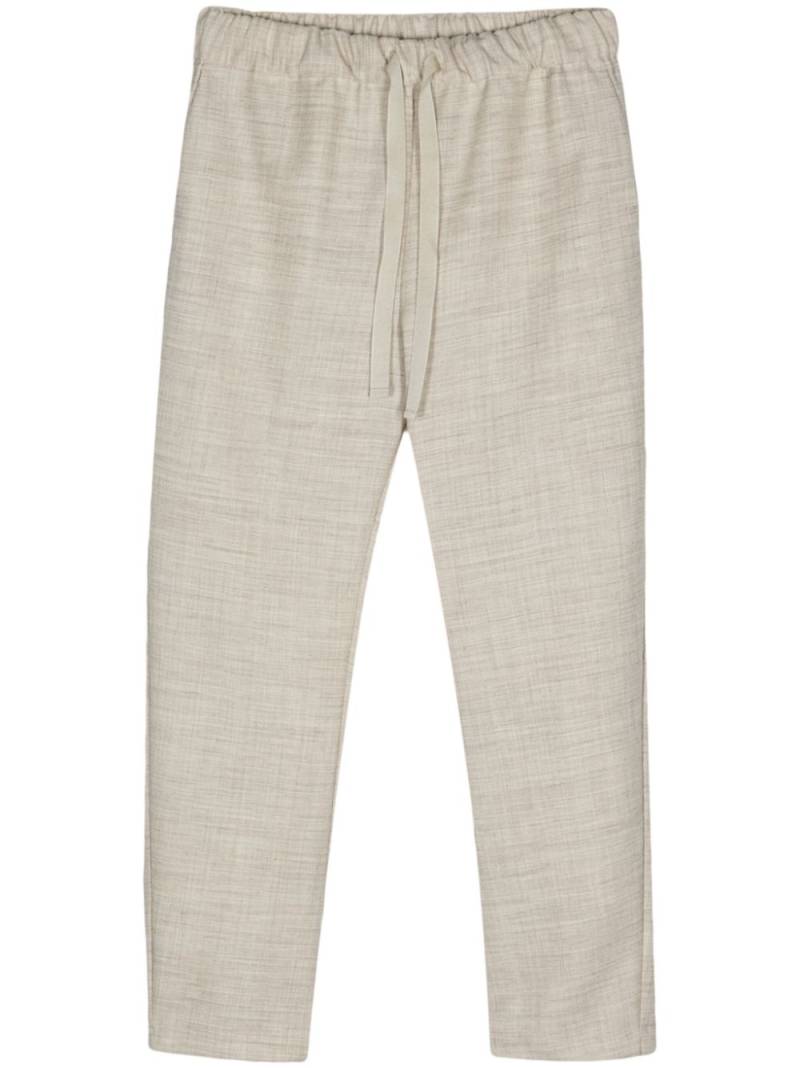 Semicouture cropped trousers - Neutrals von Semicouture