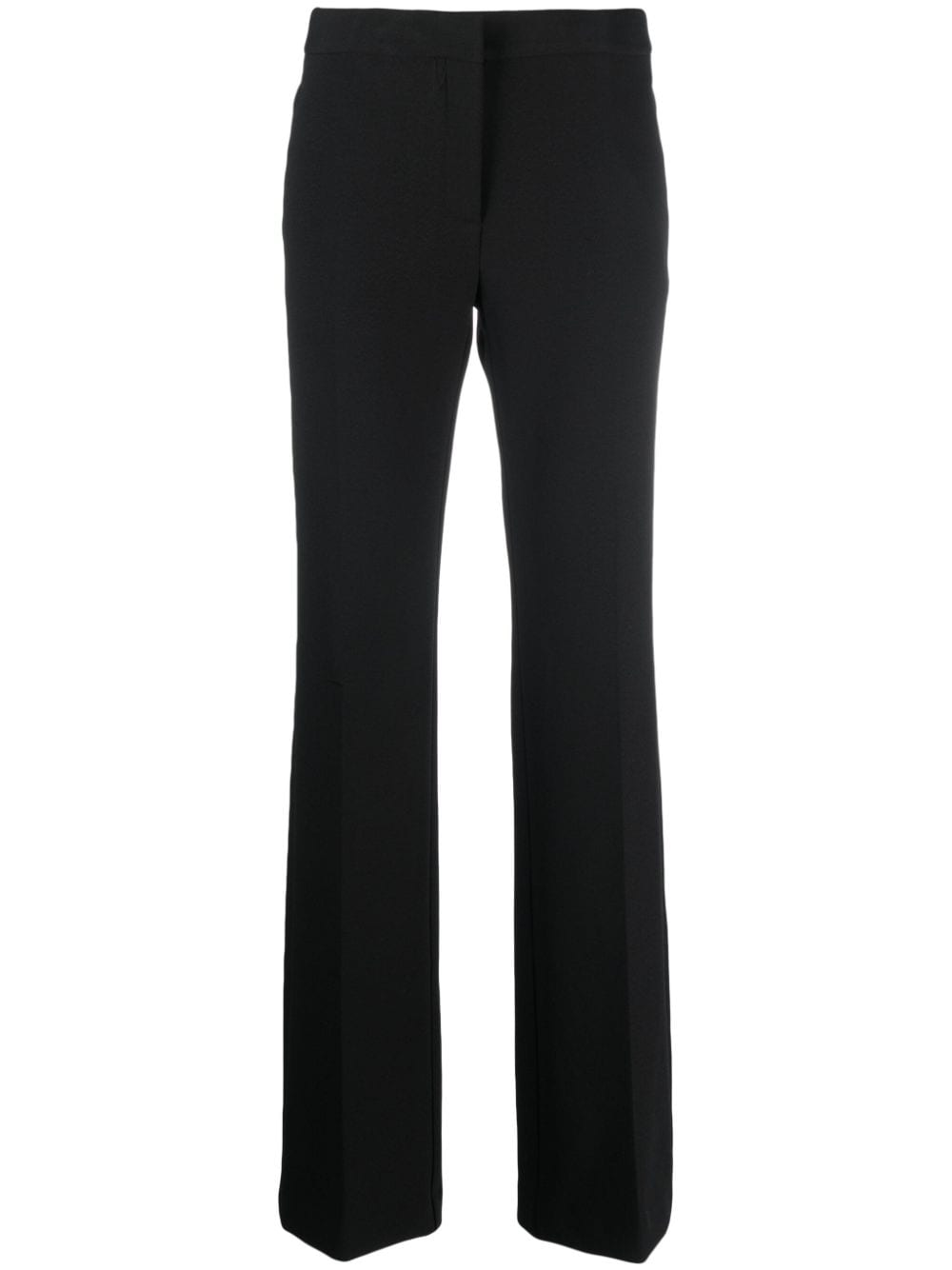 Semicouture pressed-crease straight-leg trousers - Black von Semicouture