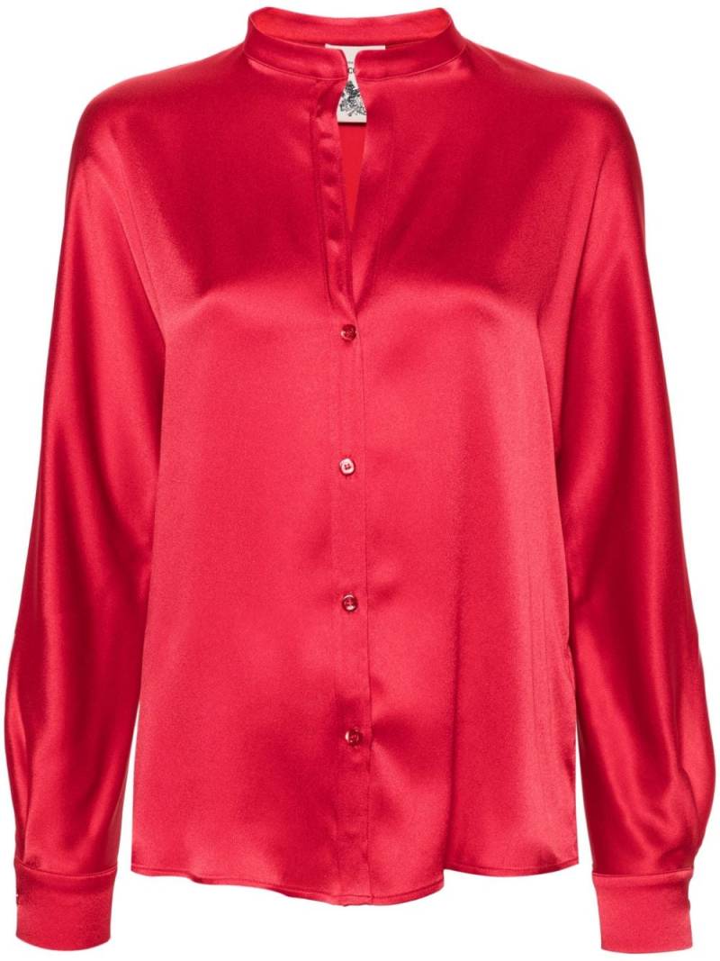 Semicouture satin blouse - Red von Semicouture