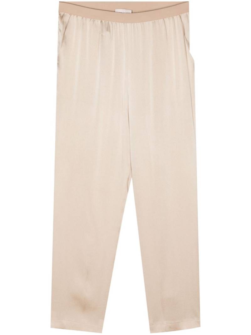 Semicouture tapered-leg trousers - Neutrals von Semicouture