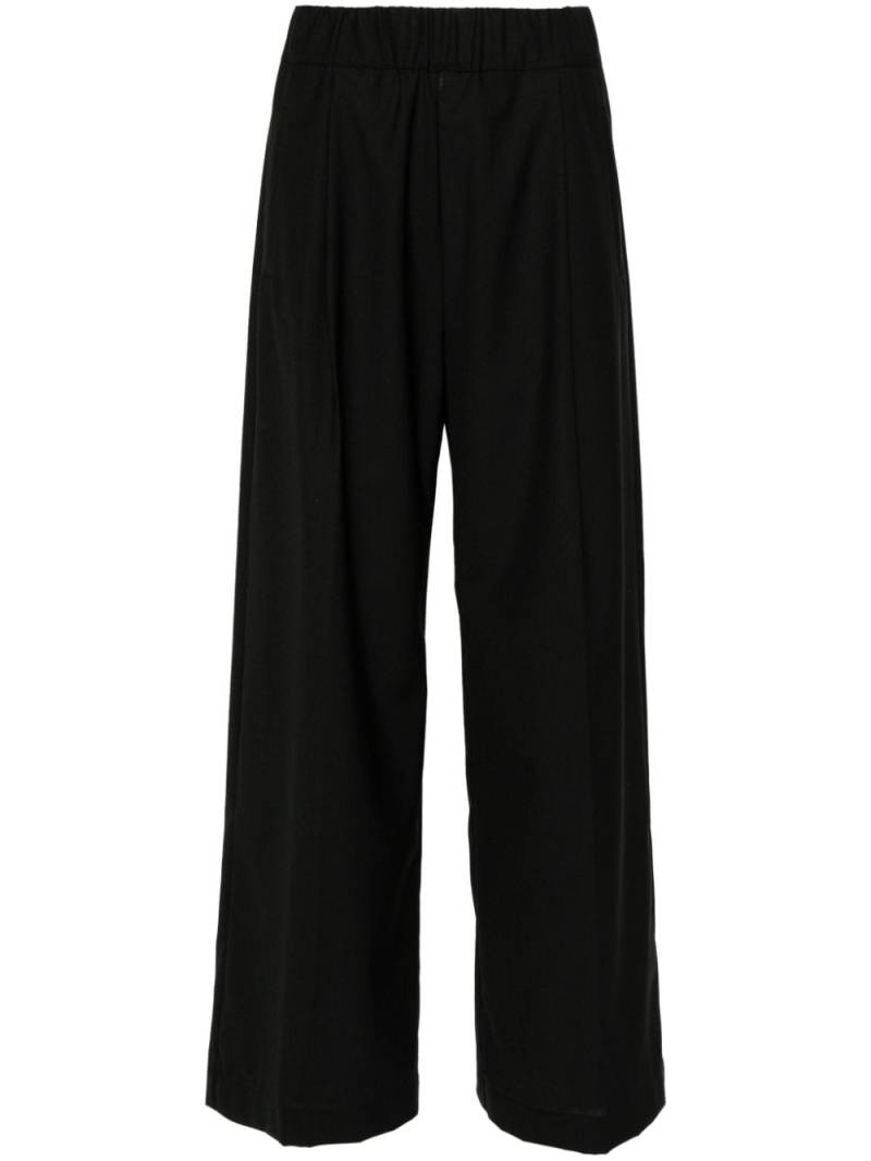 Semicouture wide-leg trousers - Black von Semicouture