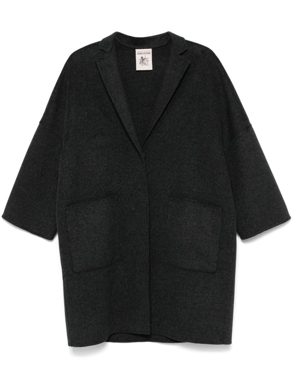 Semicouture wool coat - Grey von Semicouture