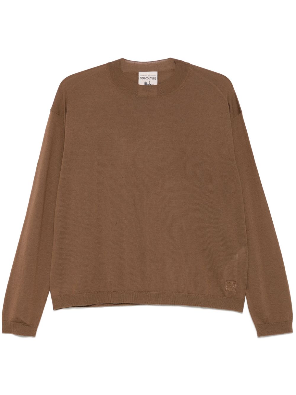 Semicouture wool sweater - Brown von Semicouture