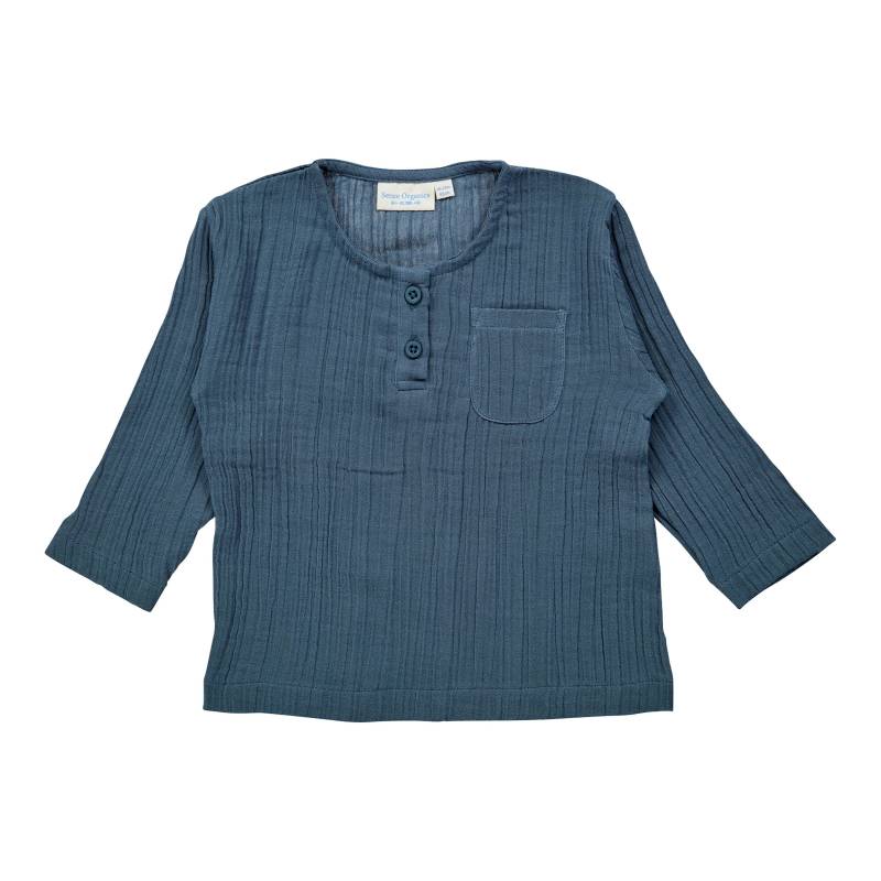 Musselin-Shirt langarm von Sense Organics