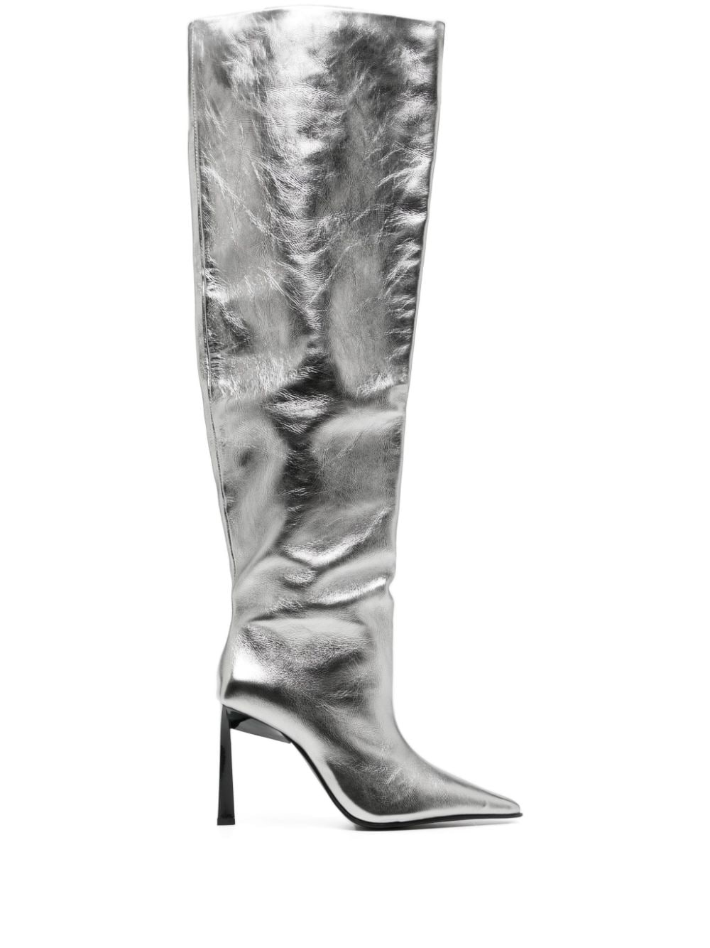 Senso 95mm Octavia I leather boots - Silver von Senso