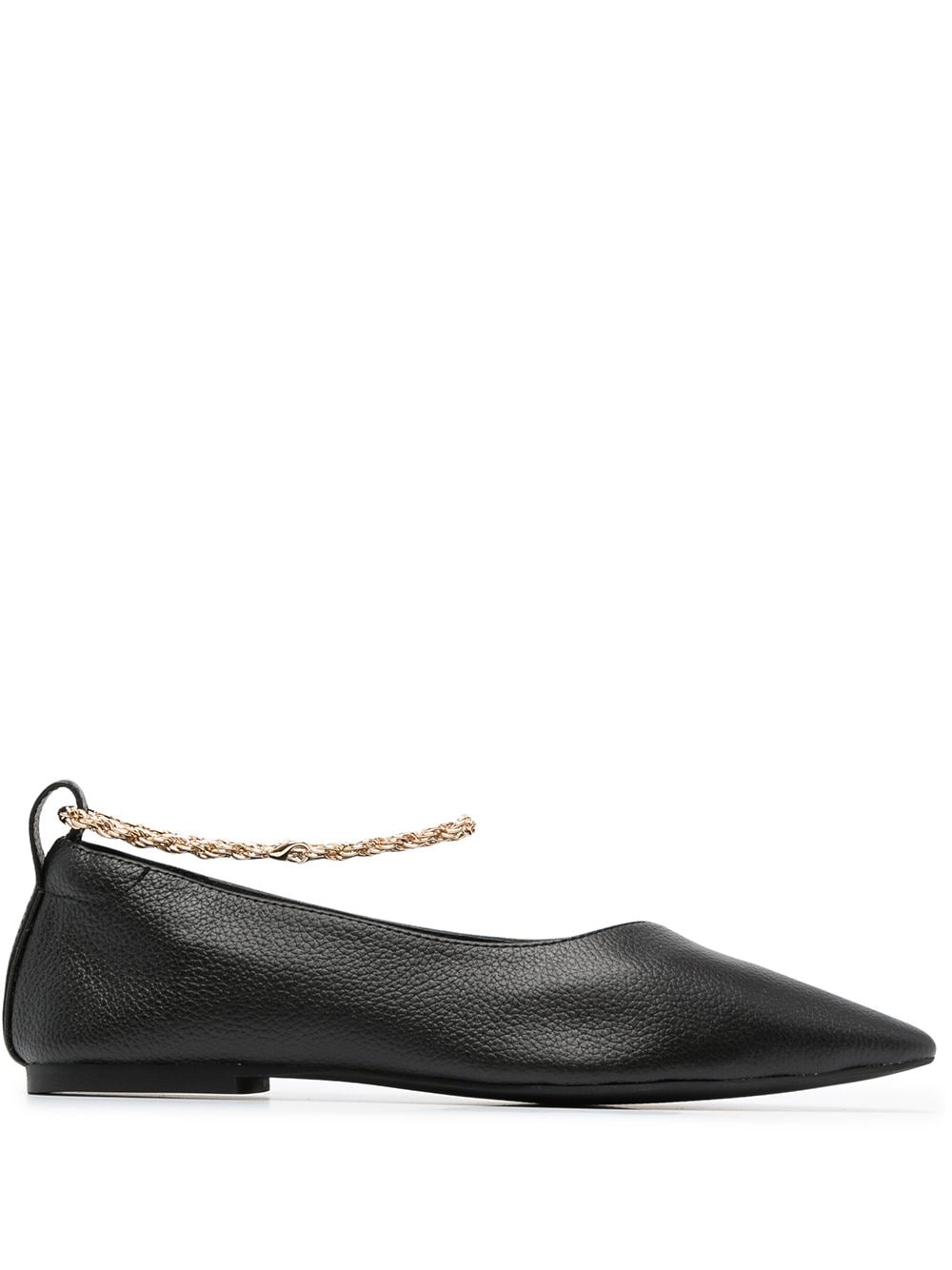 Senso Aubree II leather ballerina shoes - Black von Senso