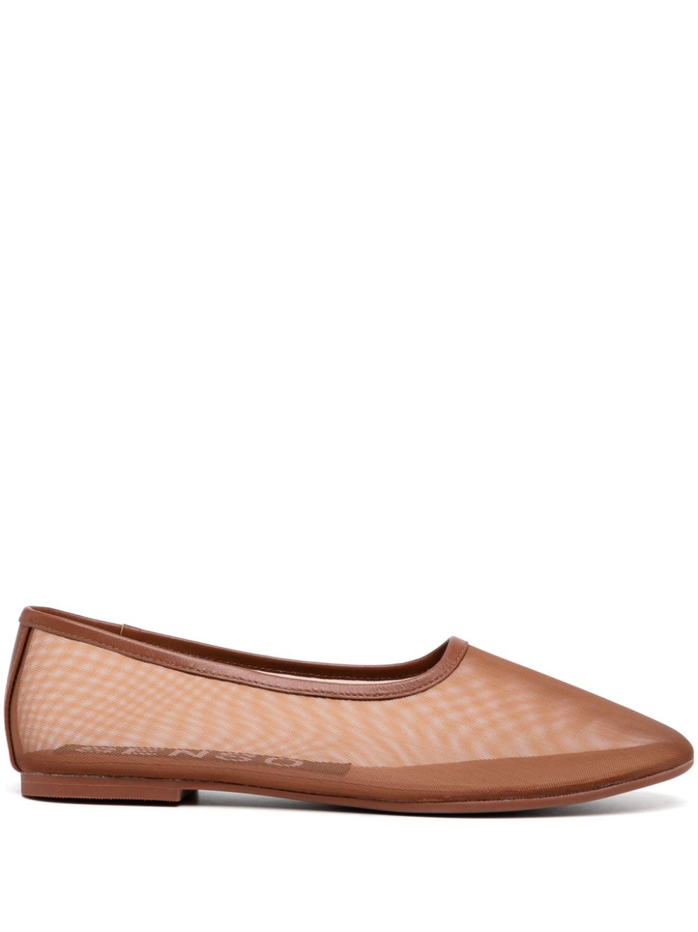 Senso Dena mesh ballerina shoes - Brown von Senso