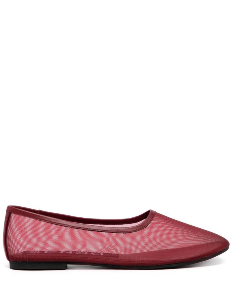 Senso Dena mesh ballerina shoes - Red von Senso