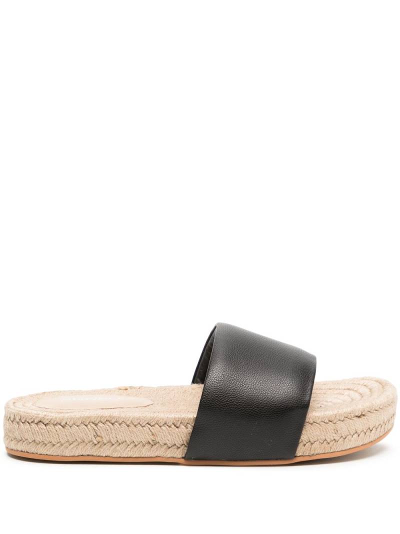 Senso Isobel open-toe espadrille sandals - Black von Senso