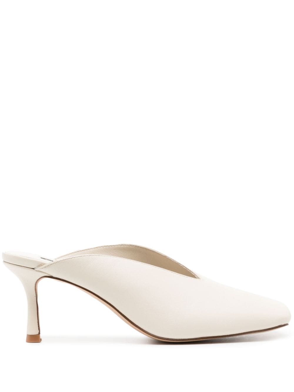 Senso Jaynee leather mules - White von Senso