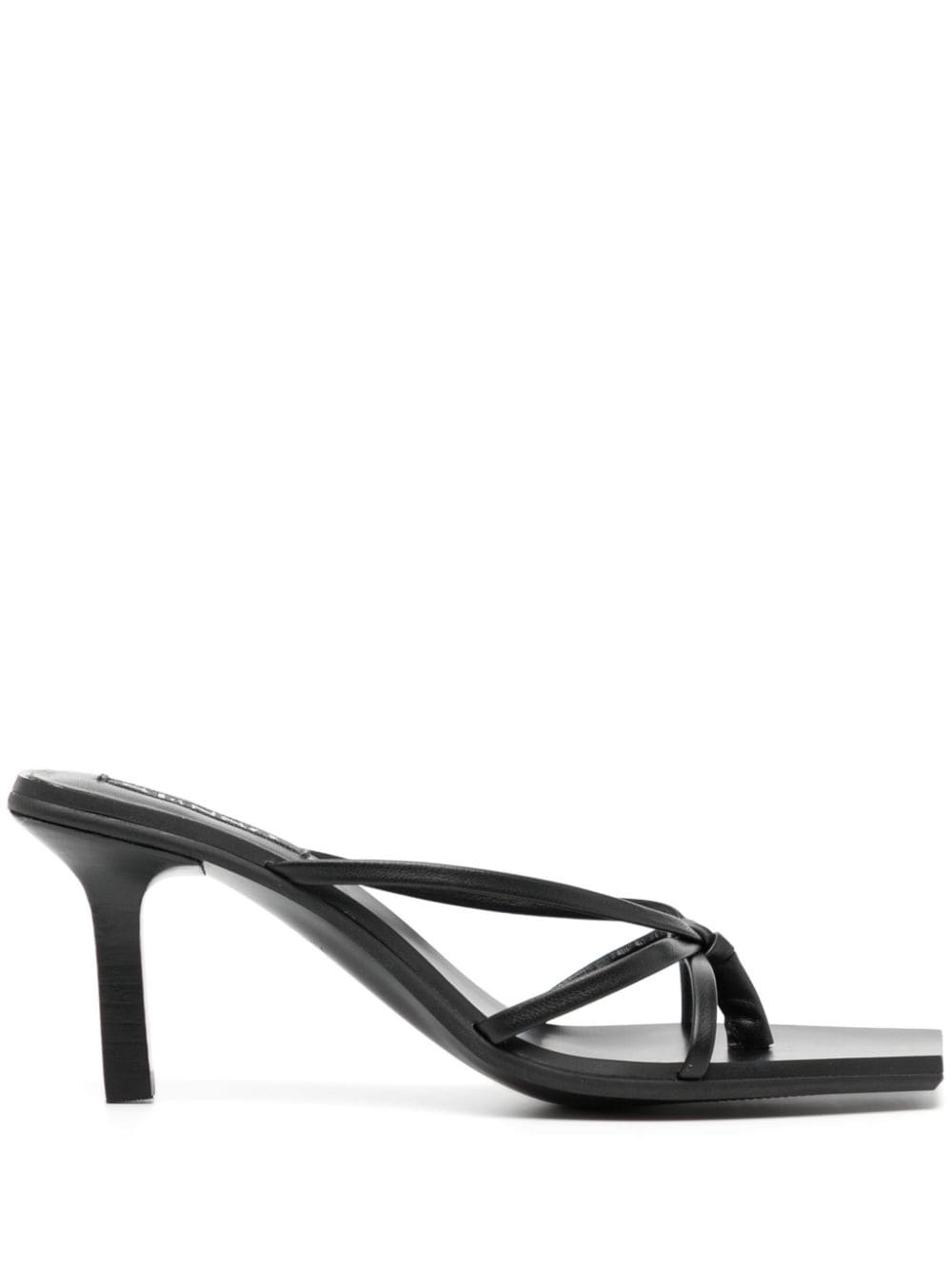 Senso Maria 70mm leather sandals - Black von Senso