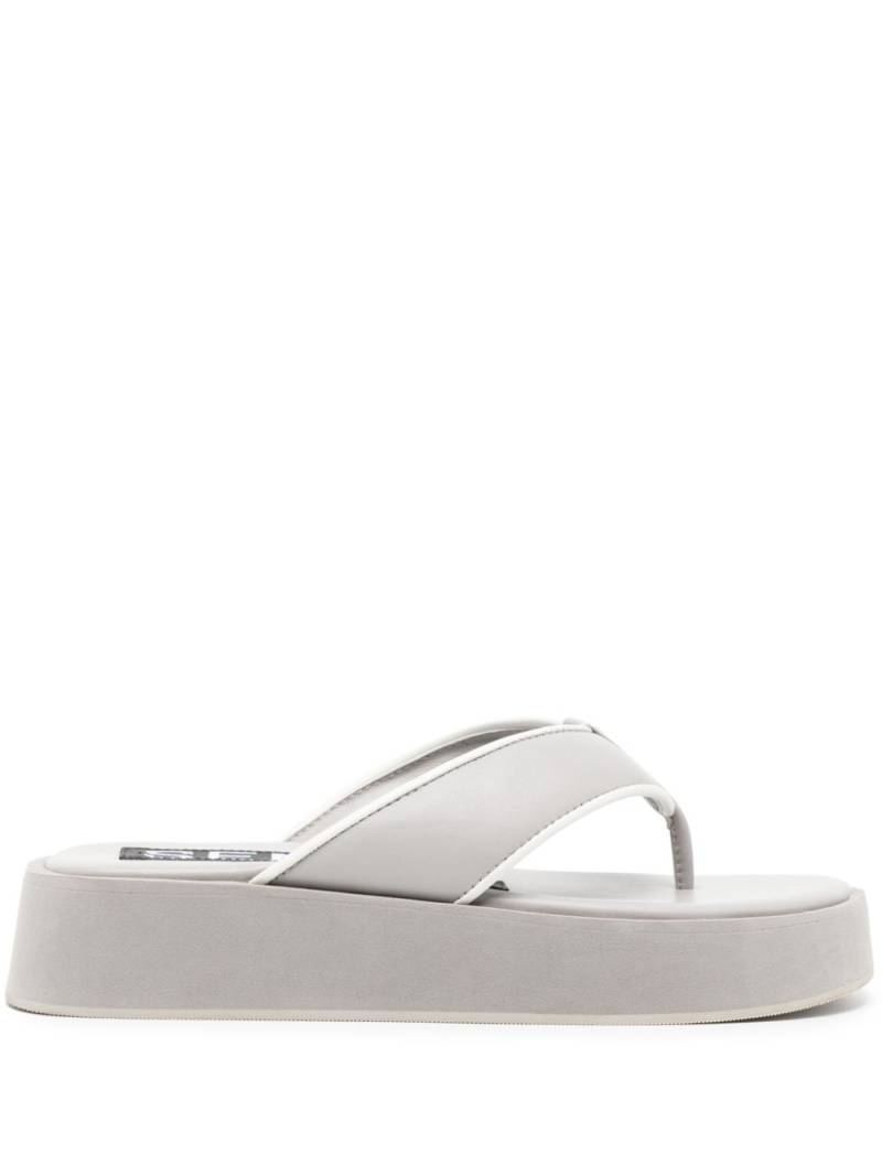 Senso Paxton platform flip flops - White von Senso