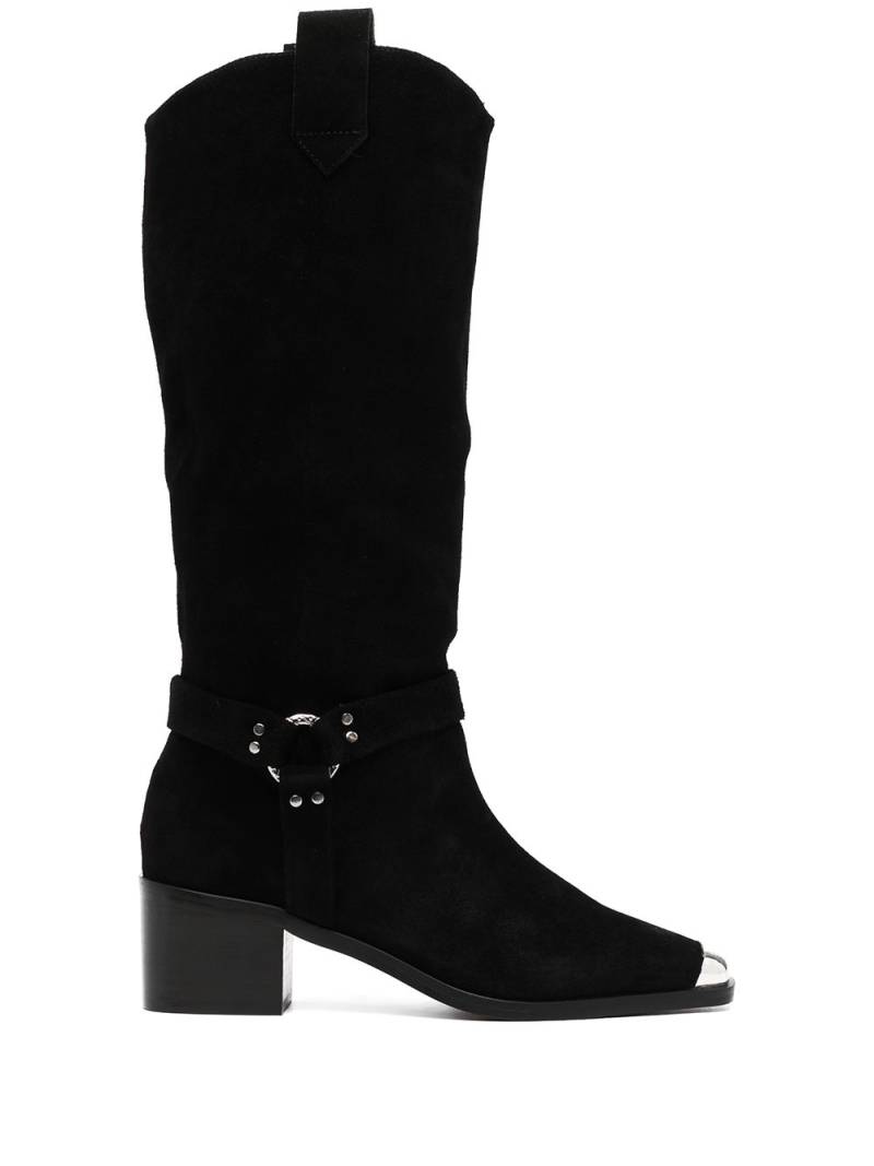 Senso Rayana contrast-toe boots - Black von Senso