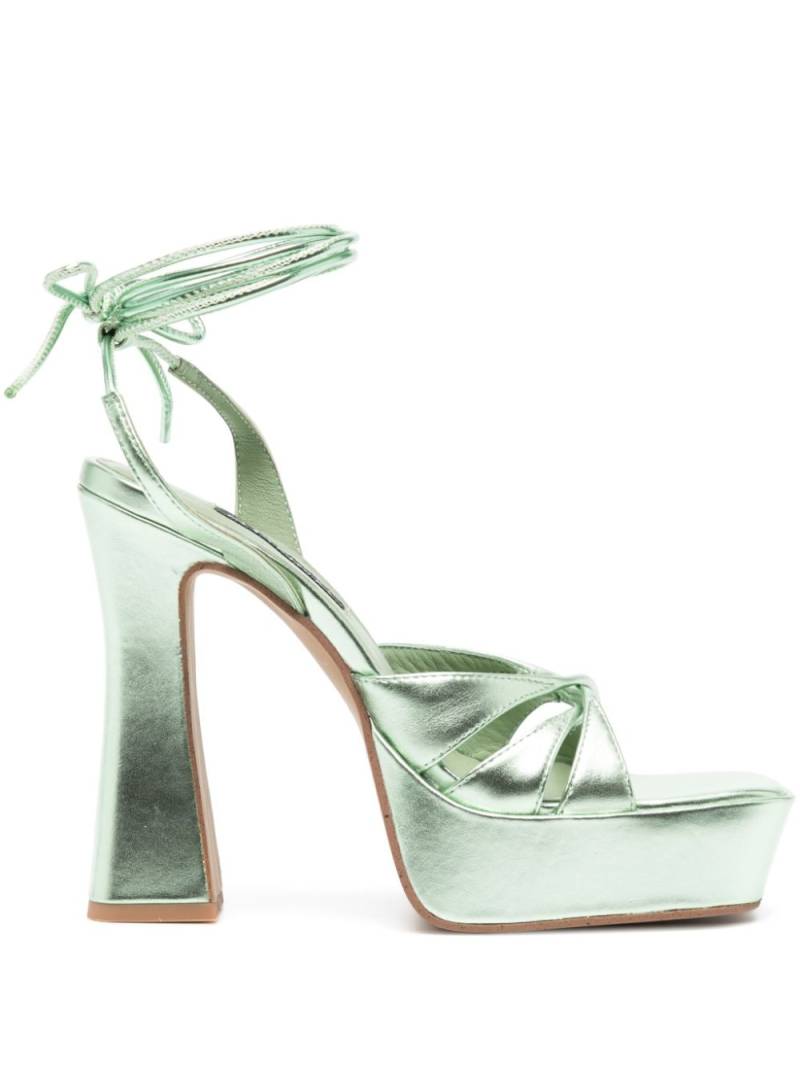 Senso Tahlia 135mm leather sandals - Green von Senso