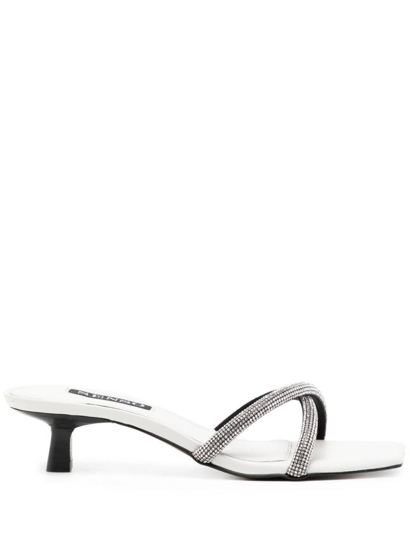 Senso Tatiana I crystal embellished mules - Silver von Senso