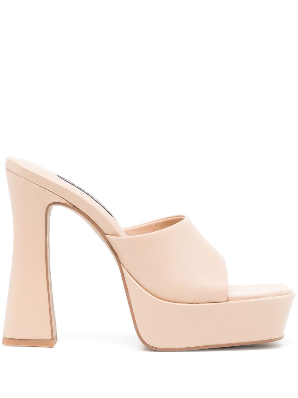 Senso Tillee 135mm leather mules - Neutrals von Senso