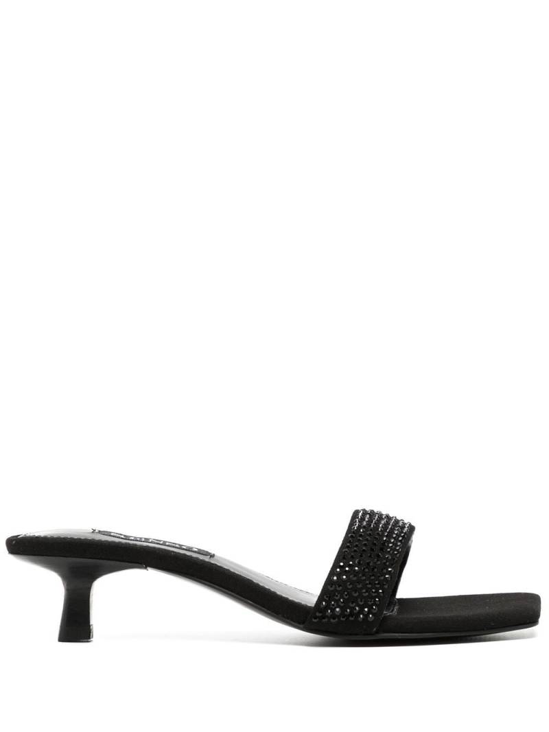 Senso Tori 25mm crystal-embellished mules - Black von Senso