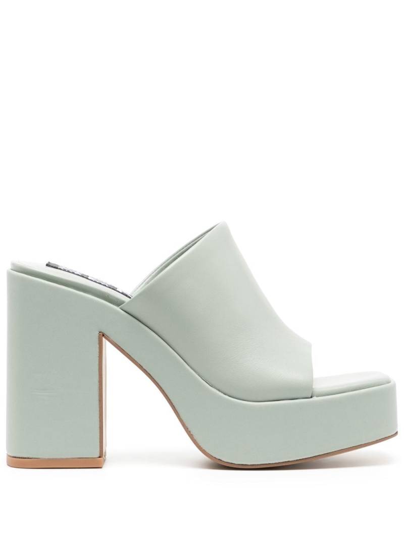 Senso Yael leather mules - Green von Senso