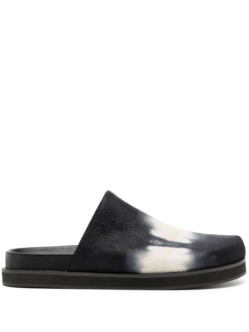 Senso Zen II tie-dye mules - Black von Senso