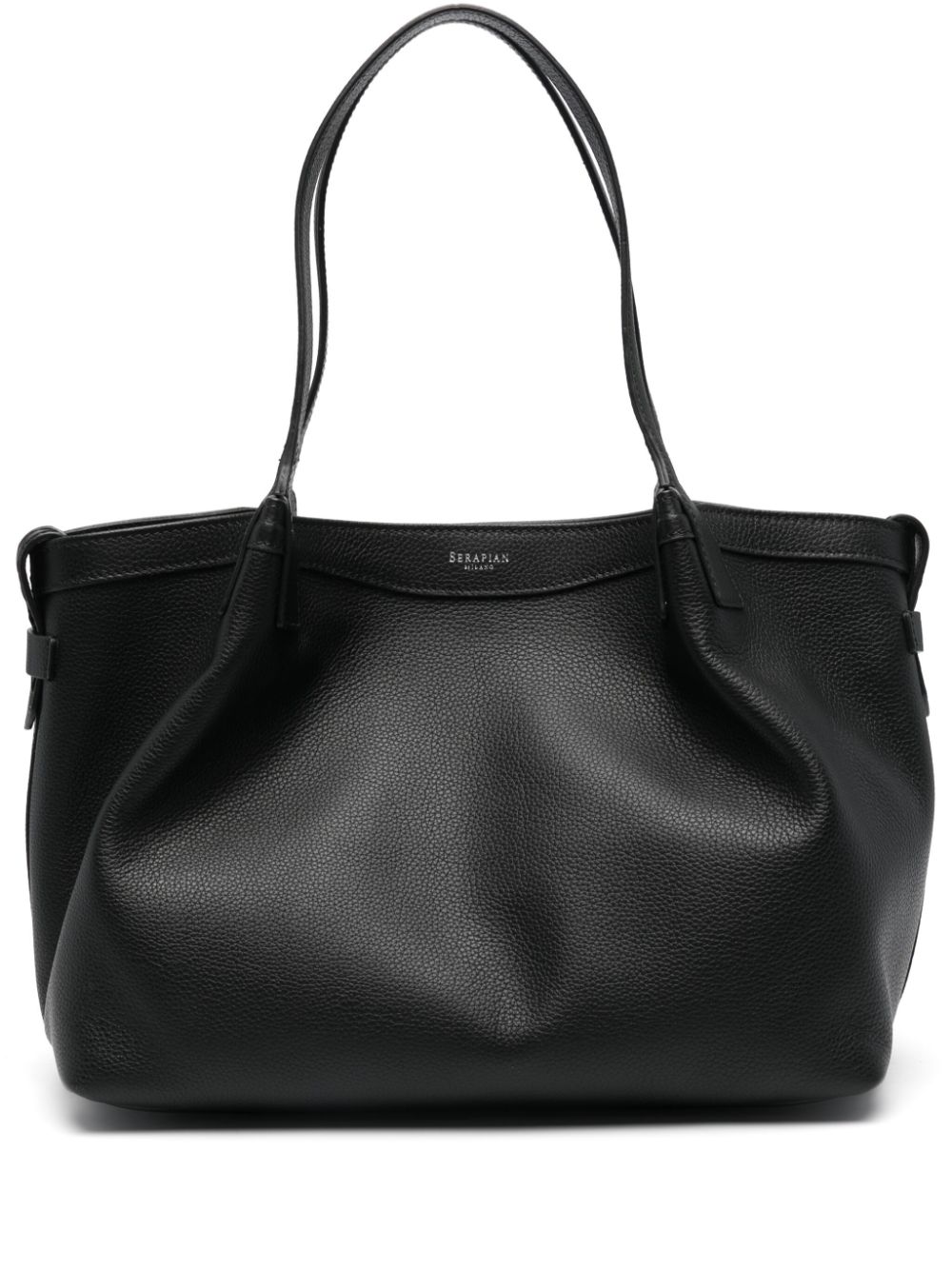 Serapian small Secret tote bag - Black von Serapian