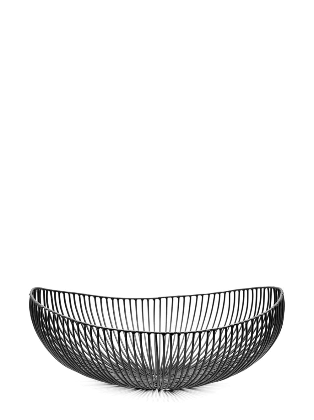 Serax Antonino wired basket bowl - Black von Serax