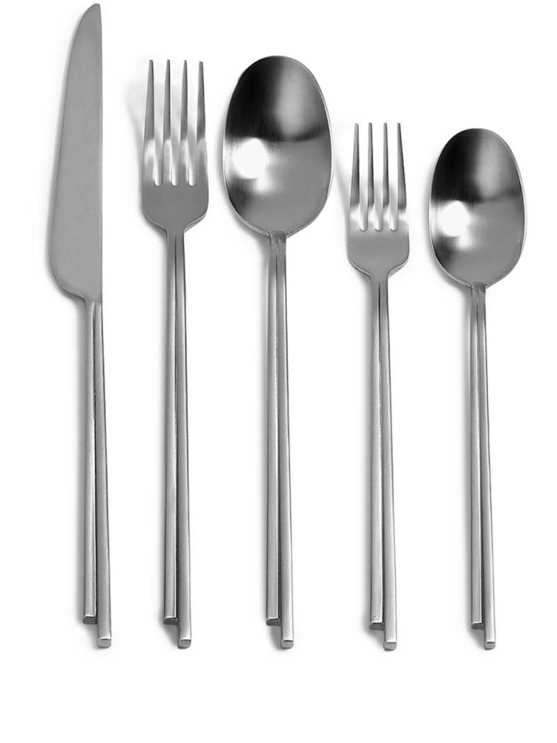 Serax Dune cutlery (sef of 5) - Silver von Serax