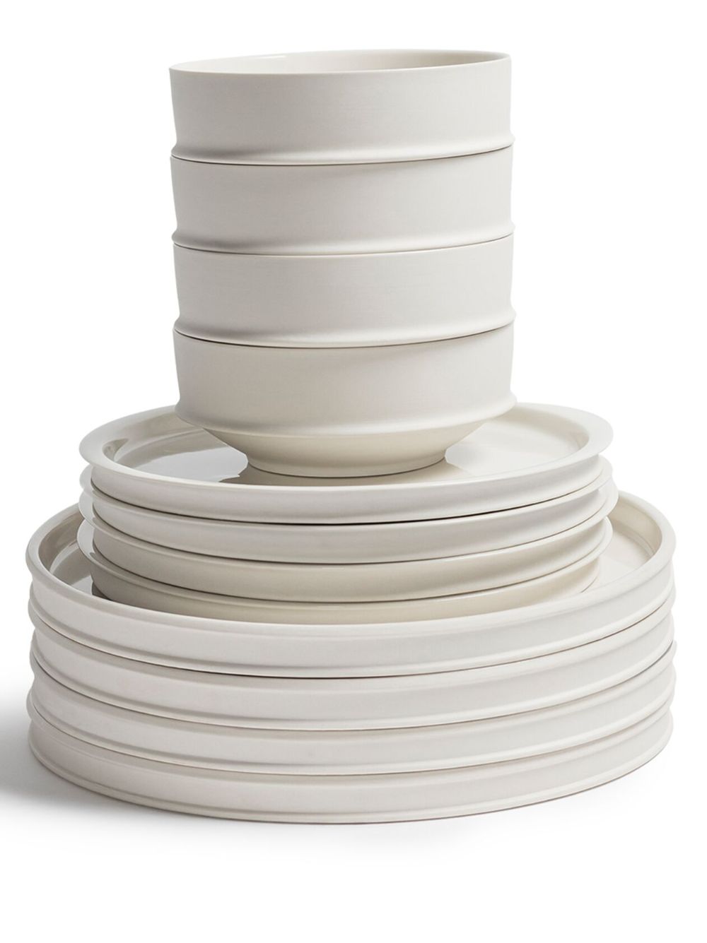 Serax Dune dinner set (12 pieces) - White von Serax