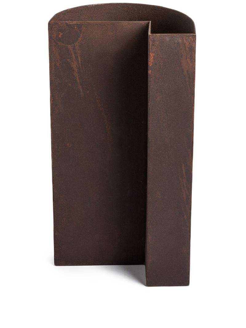 Serax Fck steel vase - Brown von Serax