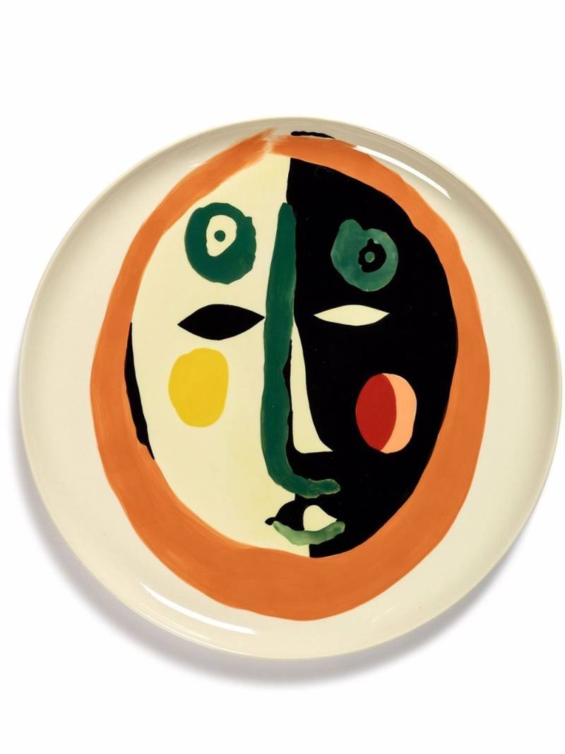 Serax Feast Face 1 extra small plate - Multicolour von Serax