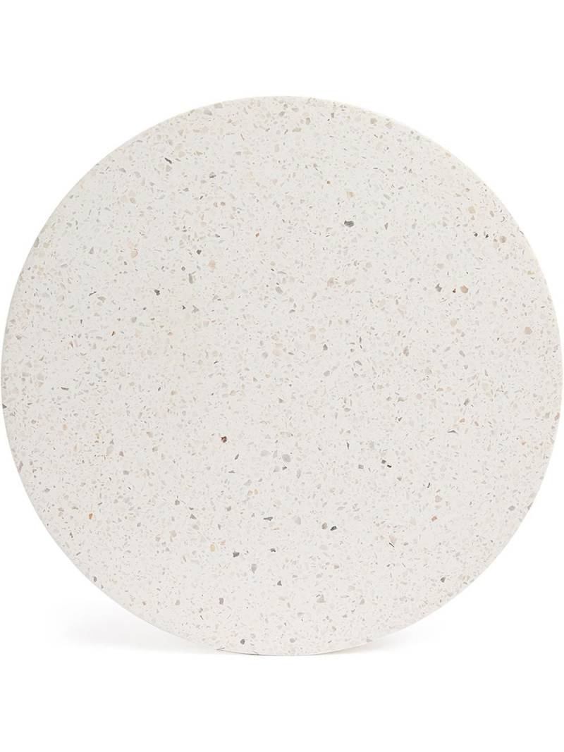 Serax Terrazzo large marble plate - White von Serax