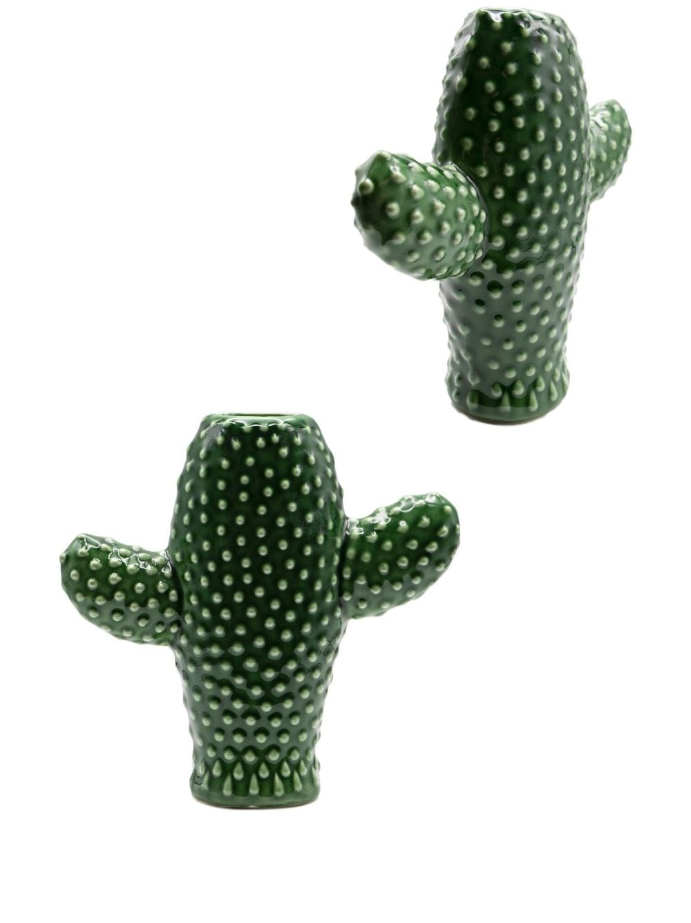 Serax ceramic cactus vase set - Green von Serax