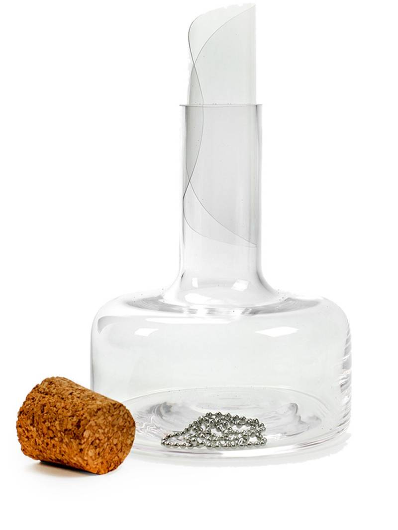 Serax cork-stop glass carafe - Neutrals von Serax