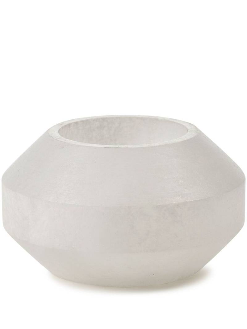 Serax small Alabaster candle holder - White von Serax