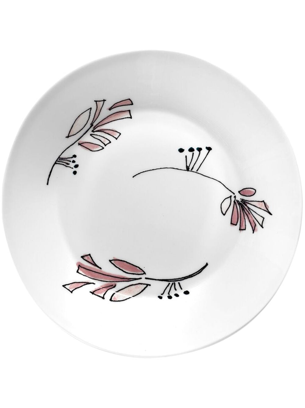 Serax x Marni Midnight Flowers deep plates (set of 2) - White von Serax