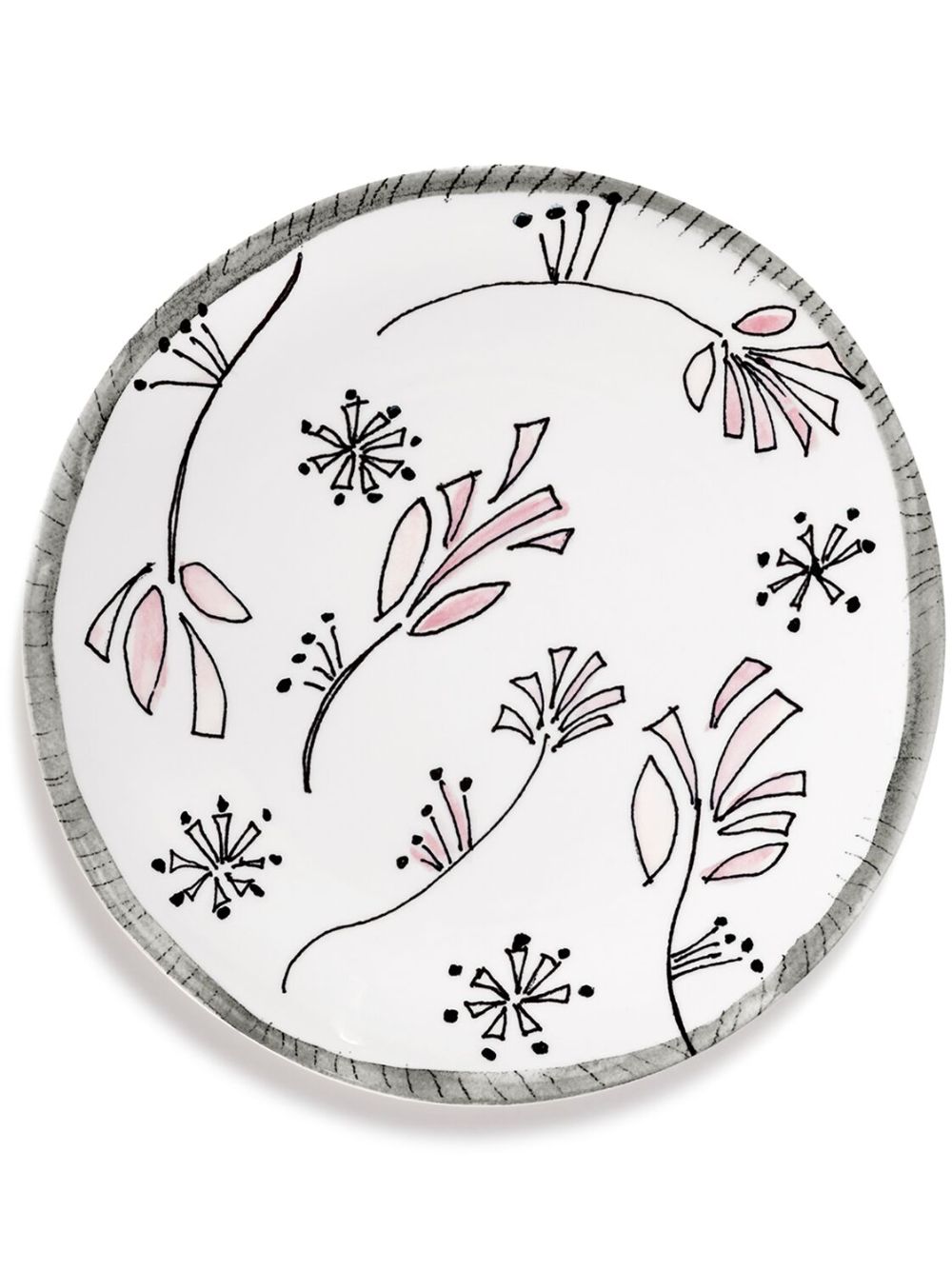 Serax x Marni Midnight Flowers dinner plates (set of 2) - White von Serax