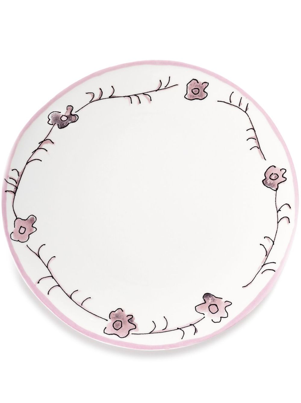 Serax x Marni Midnight Flowers dinner plates (set of 2) - White von Serax