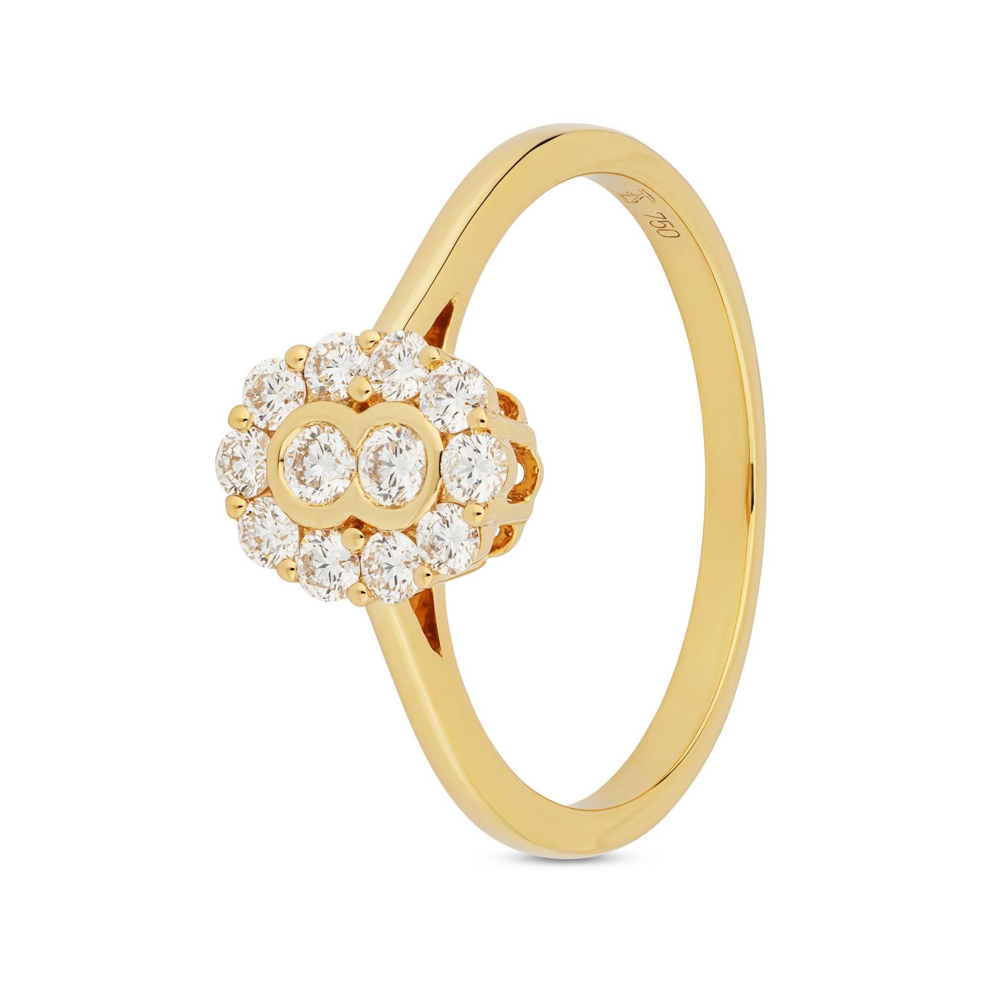 Ring Damen Gelbgold 56 von Sergio Ferris