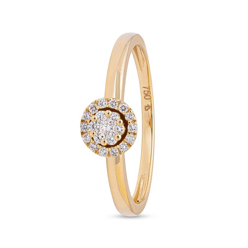 Ring Mit Diamant Damen Gelbgold 52 von Sergio Ferris