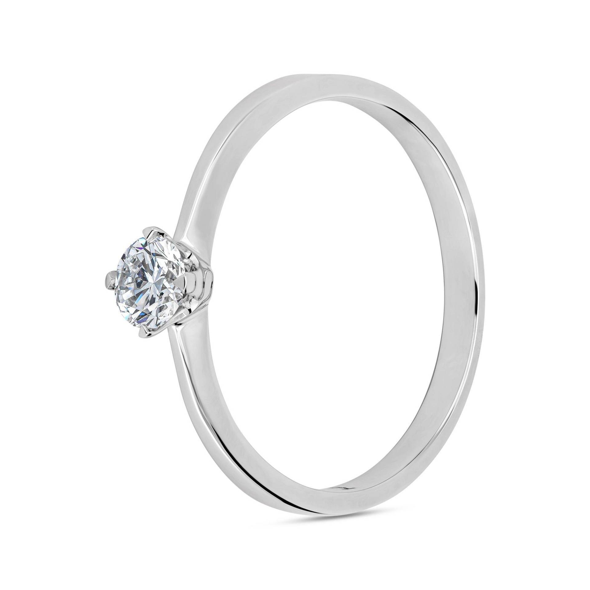 Ring Mit Diamant Damen Weissgold  50 von Sergio Ferris