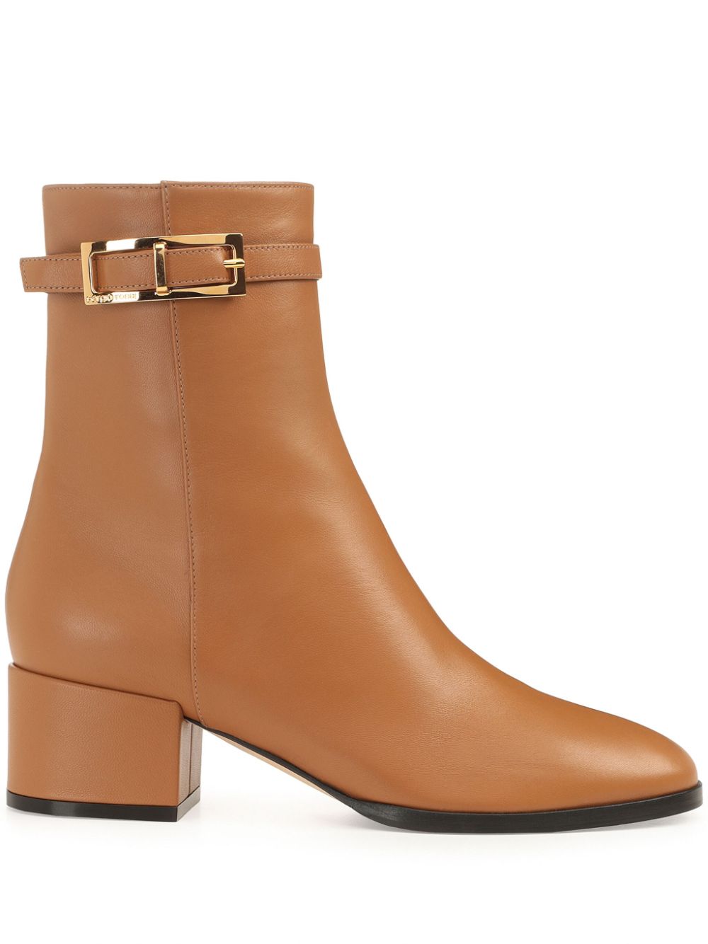 Sergio Rossi 45mm leather boots - Brown von Sergio Rossi